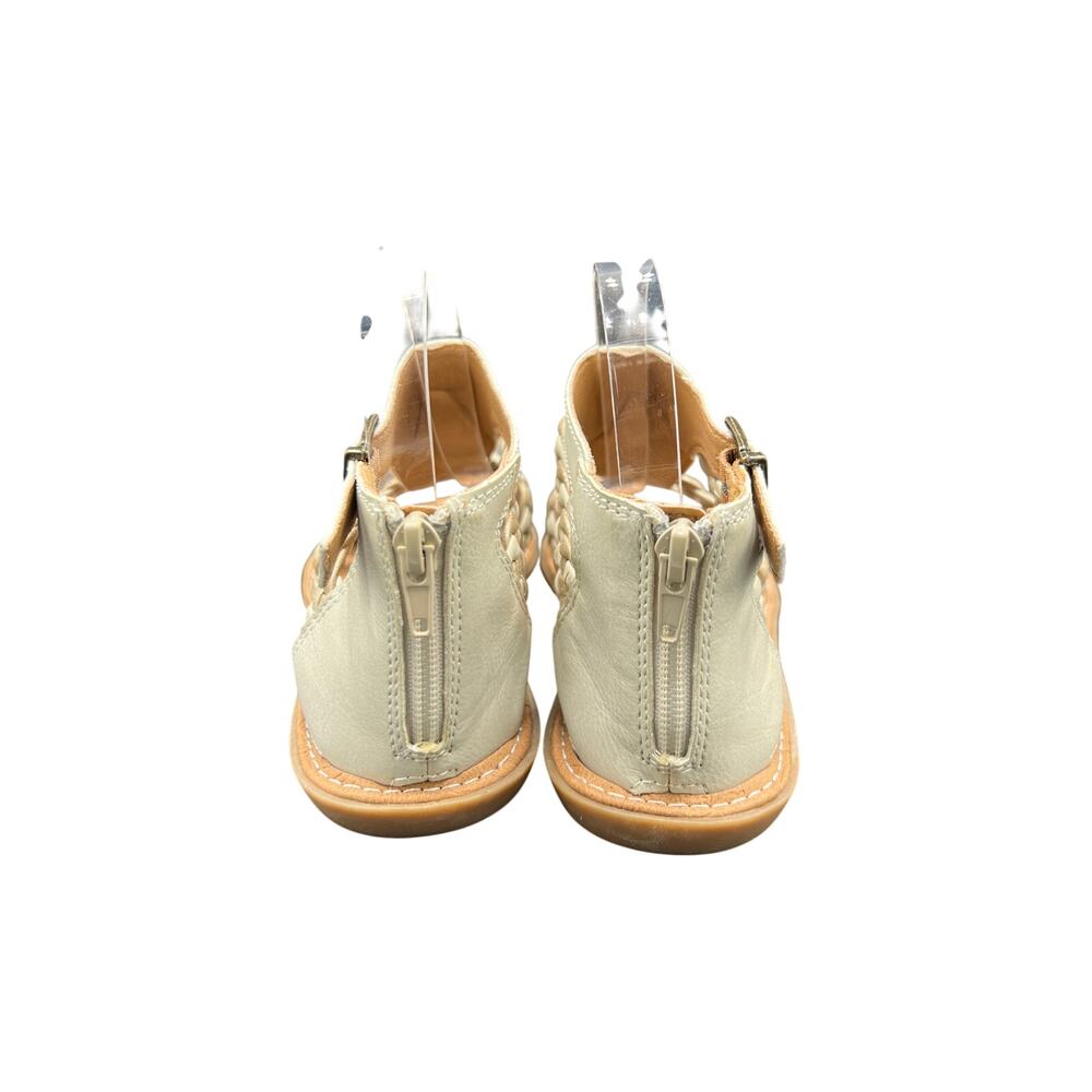 🤍 b.o.c. Light Gray Braided Gladiator Sandals Women’s Boho Comfort Summer Chic - Picture 3 of 5